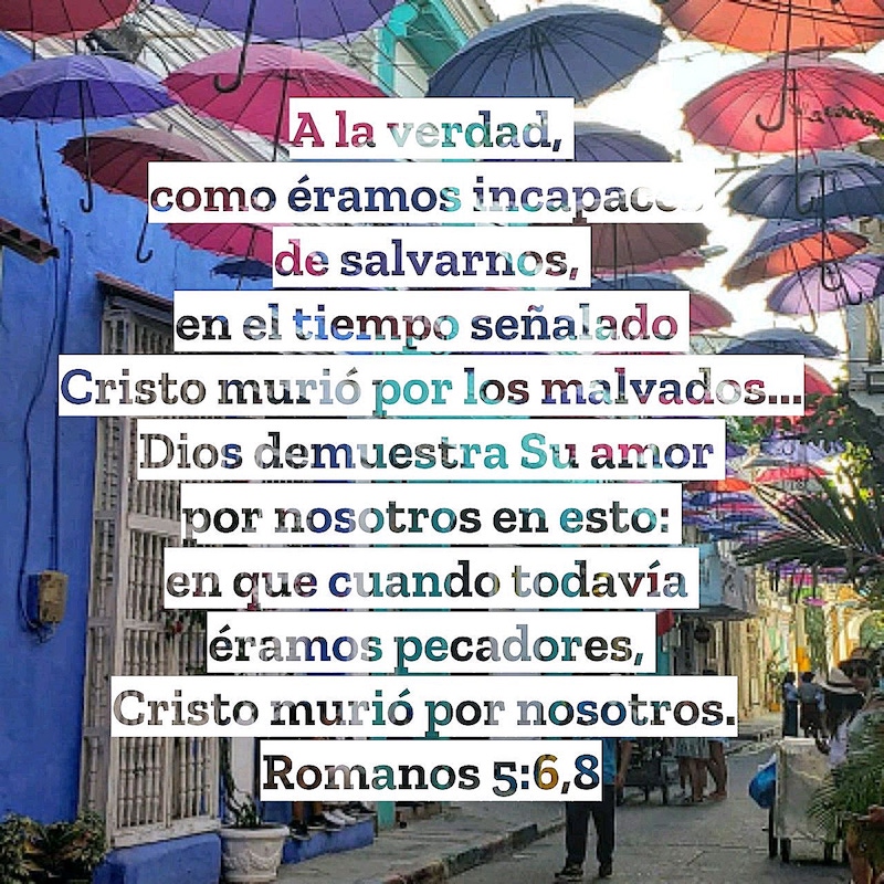 Romanos 5:6,8